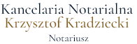 Kancelaria Notarialna Krzysztof Kradziecki Notariusz logo